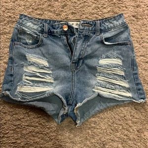 Jeans short shorts